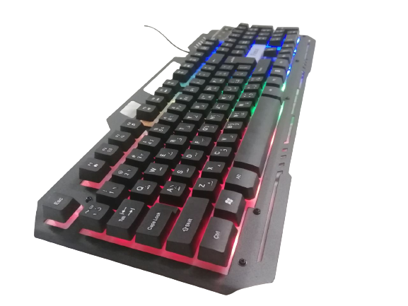 لوحة مفاتيح الألعاب المضيئة  MK-909 LED 