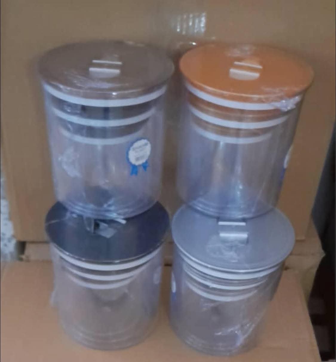 طقم حافظات بلاستيك 3 أحجام 