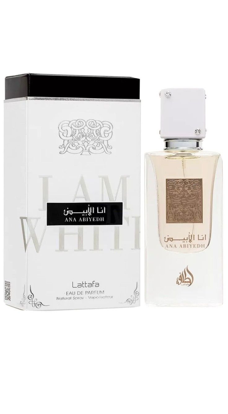 عطر أنا الأبيض أسود رجالي ونسائي - لطافة الإماراتية