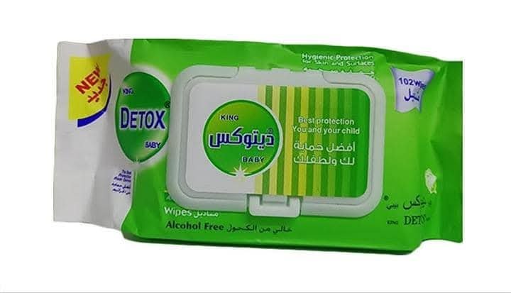 محارم معطرة ديتوكس